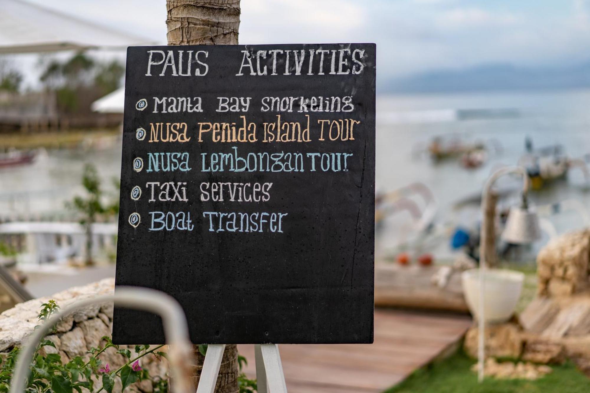 Paus Putih Hotel Lembongan Dış mekan fotoğraf